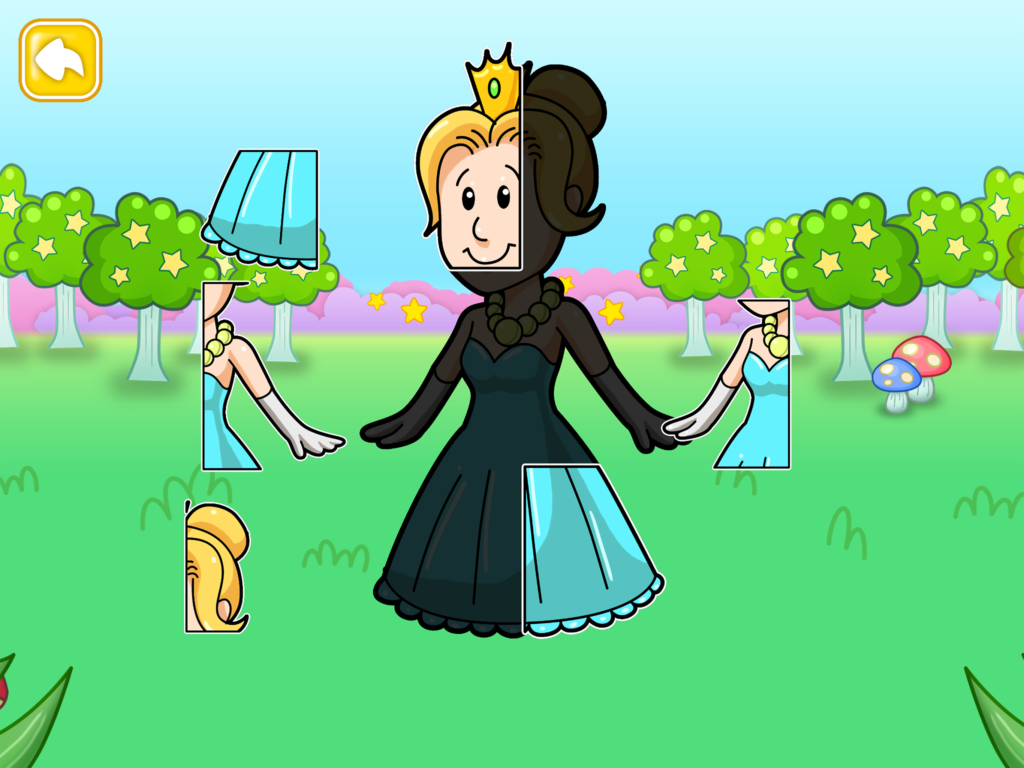 Wonderland puzzle - Princess